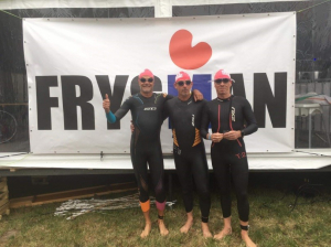 Klaar voor de start van de Frysman