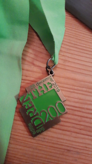 Hans Drenthe200 medaille